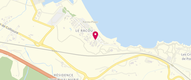 Plan de La Boutique du Racou, 53 Avenue Torre d'En Sorra, 66700 Argelès-sur-Mer