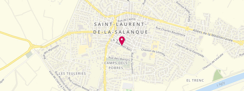 Plan de Le Magenta, 11 Rue Jean Bart, 66250 Saint-Laurent-de-la-Salanque