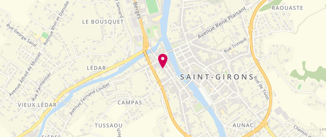 Plan de Satyva, 26 Rue Villefranche, 09200 Saint-Girons