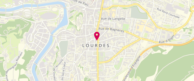 Plan de La Cig'halle, 6 Rue Lafitte, 65100 Lourdes
