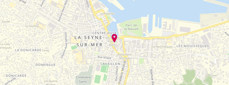 Plan de La Civette Artistique, 19 Quai Gabriel Péri, 83500 La Seyne-sur-Mer