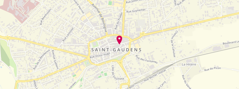 Plan de Maison de la Presse, 7 Rue Thiers, 31800 Saint-Gaudens
