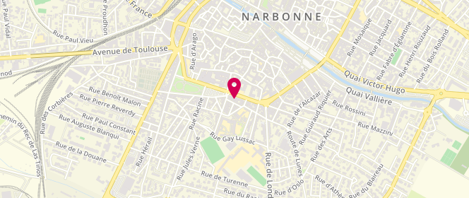 Plan de ZIDANE Mokhtar, 12 Boulevard Dr Lacroix, 11100 Narbonne