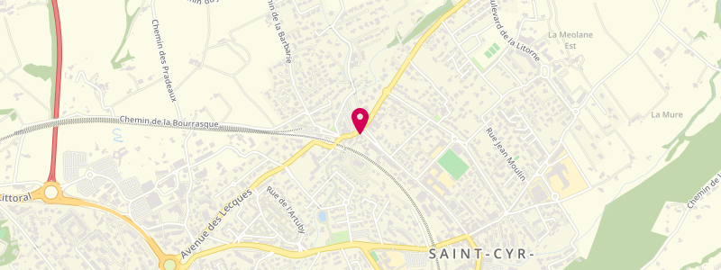 Plan de Les 3 G, 85 Boulevard Jean Jaurès, 83270 Saint-Cyr-sur-Mer