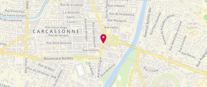 Plan de Tabac du Square Gambetta, 12 Boulevard Camille Pelletan, 11000 Carcassonne