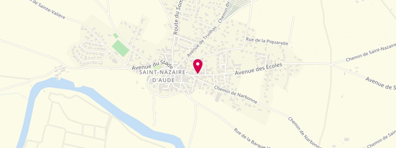 Plan de LOPEZ Bruno, 1 avenue de la République, 11120 Saint-Nazaire-d'Aude