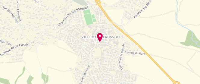 Plan de Le Villemachois, 22 Boulevard du Général Aymard, 11620 Villemoustaussou