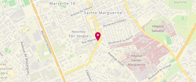 Plan de Presse Sévigné, 20 Rue Aviateur le Brix, 13009 Marseille
