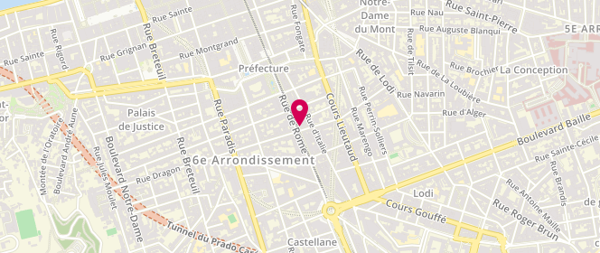 Plan de Le Phenicien, 157 Rue de Rome, 13006 Marseille
