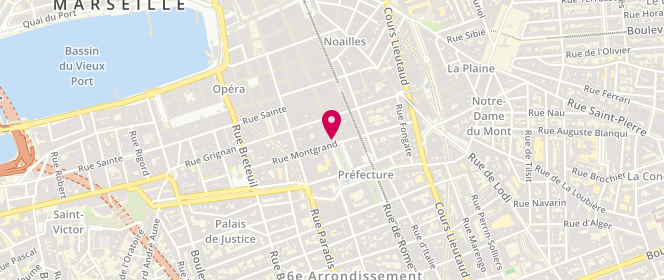 Plan de La Regence, La Regence 80 Rue Saint Ferréol, 13006 Marseille