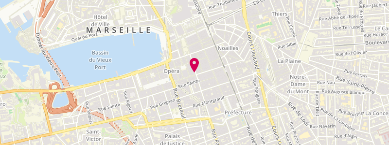 Plan de Le Diplomate, 32 Rue Paradis, 13001 Marseille