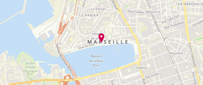 Plan de Le Disque Bleu, 78 Quai du Port, 13002 Marseille
