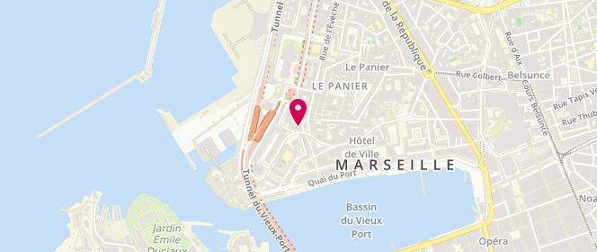Plan de Au Point de Vue, 15 place de Lenche, 13002 Marseille