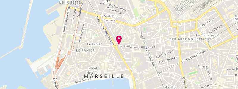 Plan de Le Khedive, 28 Rue Colbert, 13002 Marseille