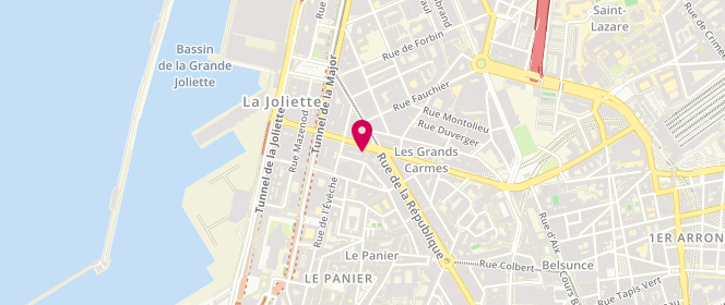 Plan de Le Dru, 39 Boulevard des Dames, 13002 Marseille