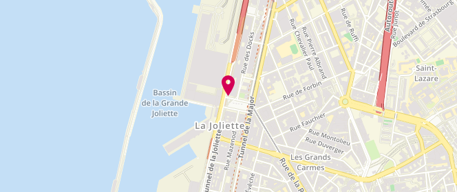 Plan de La Maison de la Presse, Dock 10 1 10 Place Joliette, 13002 Marseille