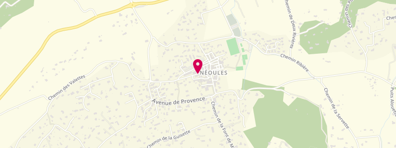 Plan de Chez Angele et Daniel, 8 Rue de la République, 83136 Néoules