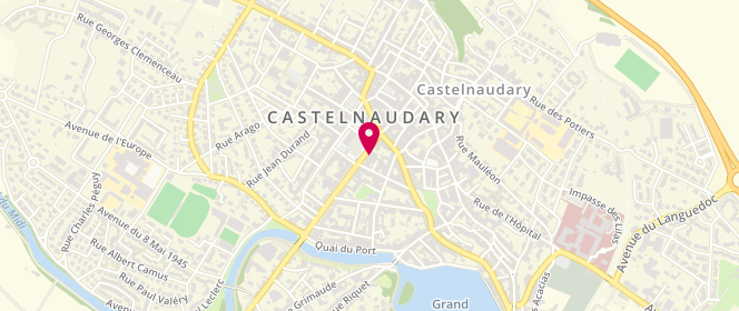 Plan de Maison de la Presse, 32 Cr de la République, 11400 Castelnaudary