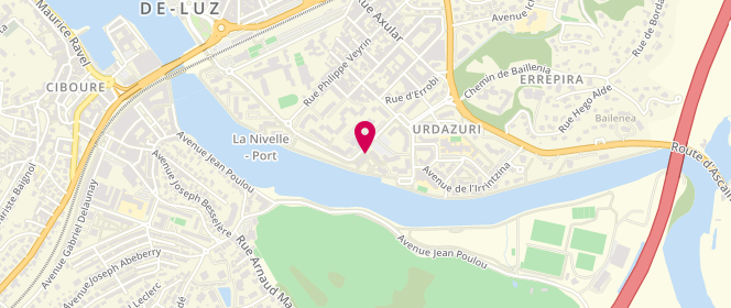 Plan de Presse Urdazuri, 20 avenue Pierre Larramendy, 64500 Saint-Jean-de-Luz