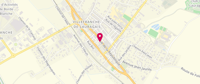 Plan de Maison de Presse, 103 Rue de la République, 31290 Villefranche-de-Lauragais