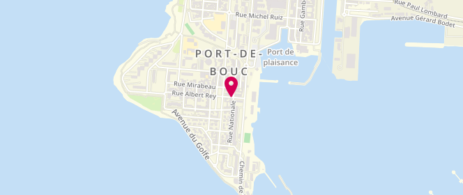 Plan de Le Globe, 20 Rue Nationale, 13110 Port-de-Bouc