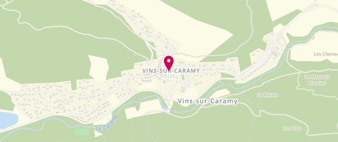 Plan de Le Baramy, 14 Rue du Verger, 83170 Vins-sur-Caramy