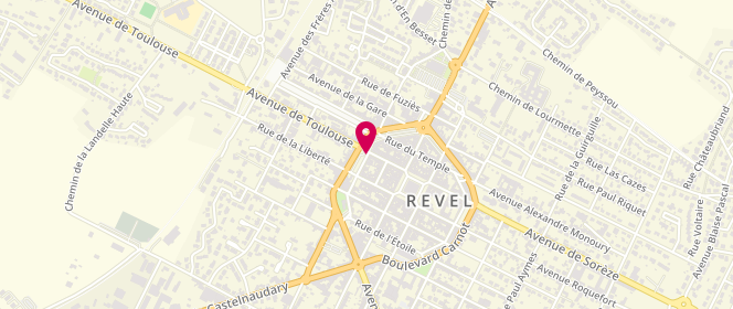 Plan de Le Chiquito, 27 Boulevard de la République, 31250 Revel