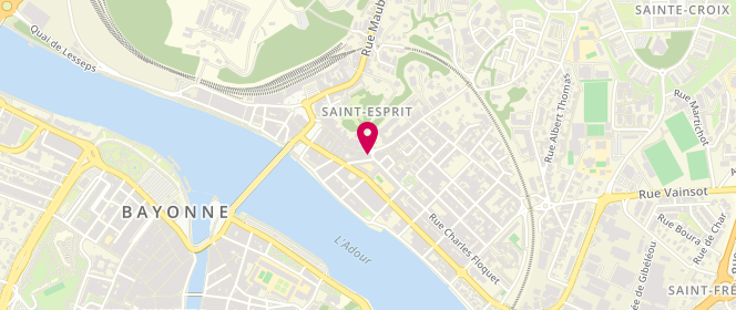 Plan de Le Saint Esprit, 19 Rue Ulysse Darrac, 64100 Bayonne