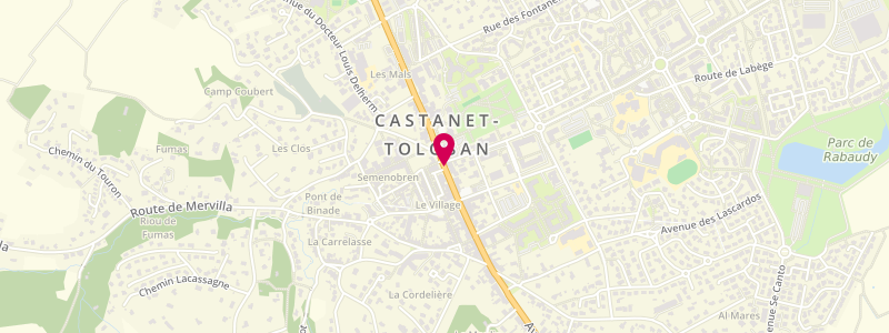 Plan de Maison de la Presse, 15 Avenue Toulouse, 31320 Castanet-Tolosan