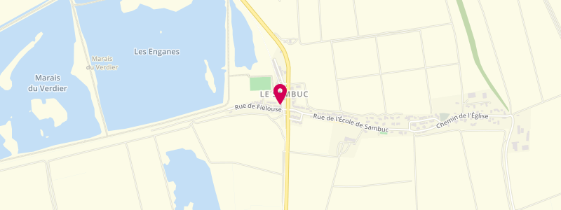 Plan de Le Café du Sambuc, 5 Place Denis Chanut, 13200 Arles