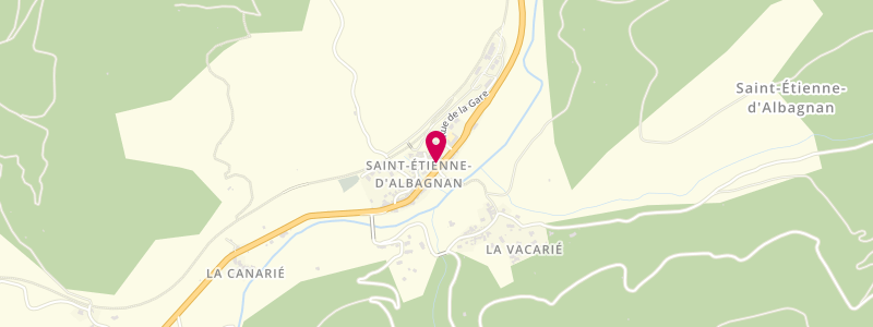 Plan de Epicerie du Jaur, 12 Grand Rue, 34390 Saint-Étienne-d'Albagnan