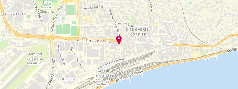 Plan de Moulin de Gaite, 147 avenue Francis Tonner, 06150 Cannes