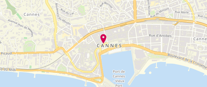 Plan de Bar Tabac le Pantiero, 17 Rue Félix Faure, 06400 Cannes