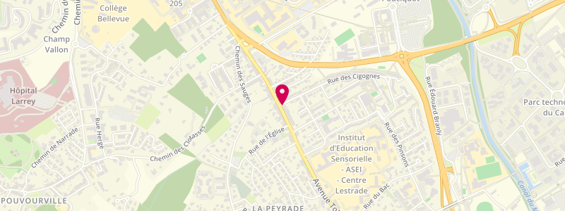 Plan de Le Tolosan, 6 avenue Tolosane, 31520 Ramonville-Saint-Agne