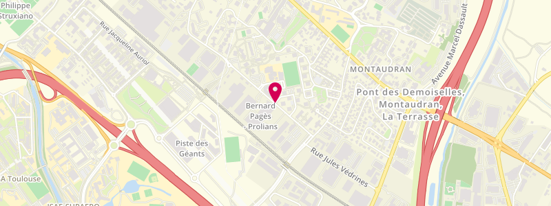 Plan de SNC Pinaud, Rue Claude Gonin, 31400 Toulouse