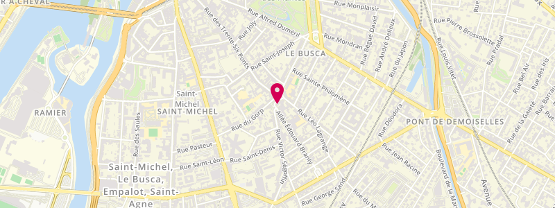 Plan de Le Chiquito, 8 place du Busca, 31400 Toulouse