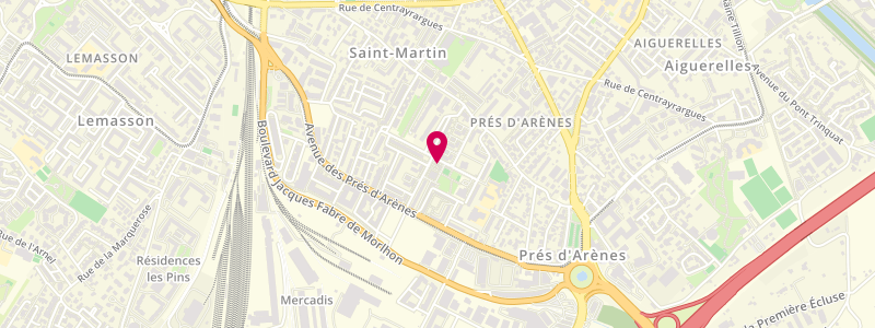 Plan de Boubert Bros SNC, 7 Rue Jean Vachet, 34000 Montpellier