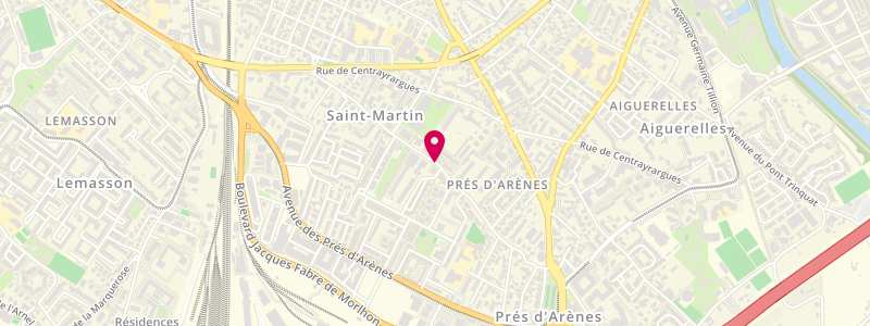 Plan de Ecopresse - Eric Corrion, Cité Bel Azur 2 723 Avenue Marechal Leclerc, 34070 Montpellier