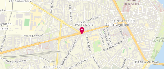 Plan de Rmt, 11 Place de la Patte d'Oie, 31300 Toulouse