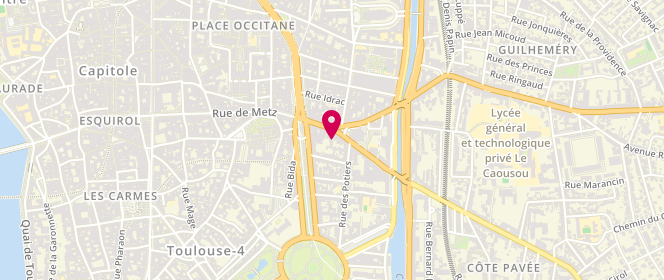 Plan de A.L Etoile, 26 Place Dupuy, 31000 Toulouse