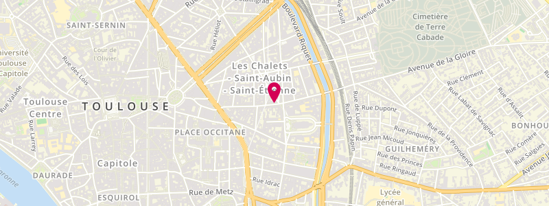 Plan de ESTRUCH Serge, 48 Rue Colombette, 31000 Toulouse