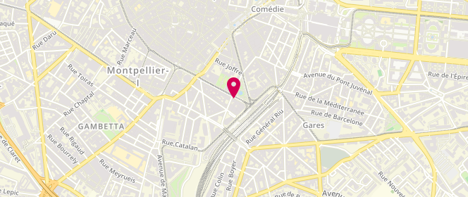 Plan de Le Patio de Saint Roch, 18 Rue de la Republique, 34000 Montpellier