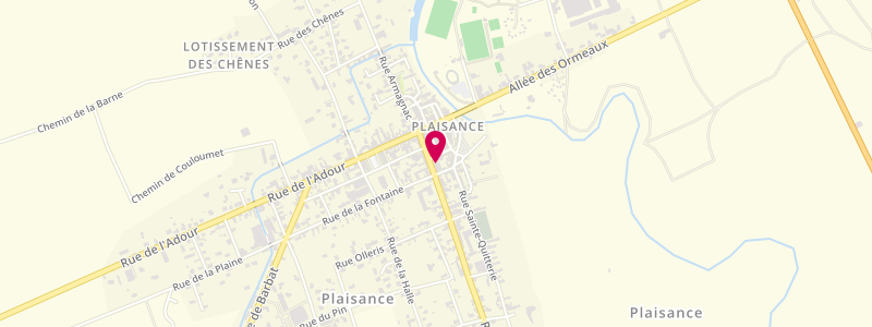 Plan de Magasin de Lavenere, 21 Rue des Pyrénées, 32160 Plaisance