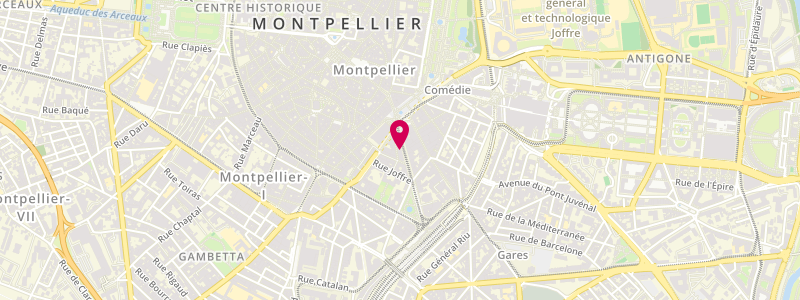 Plan de Le Longchamp, 4 Rue de Maguelone, 34000 Montpellier
