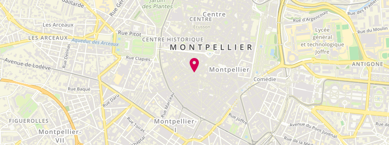 Plan de Le Diplomate, 24 Rue Saint-Guilhem, 34000 Montpellier