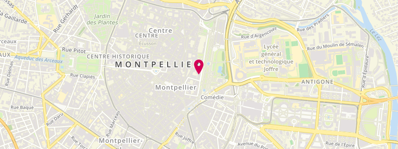 Plan de La cantine d'Adrien, 25 Boulevard Sarrail, 34000 Montpellier