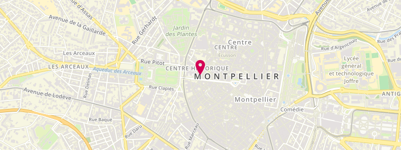 Plan de Le Marigny, 2 Rue du Plan du Palais, 34000 Montpellier