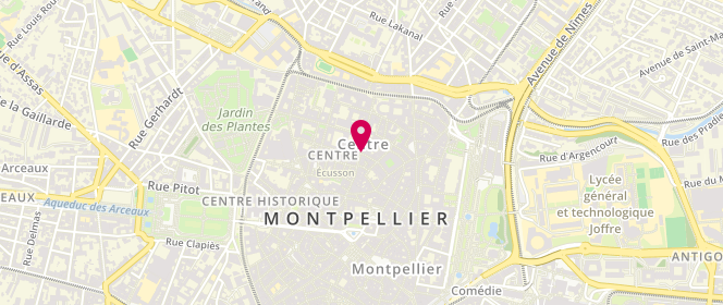 Plan de Le Rabelaisien, 32 Rue de l'Université, 34000 Montpellier