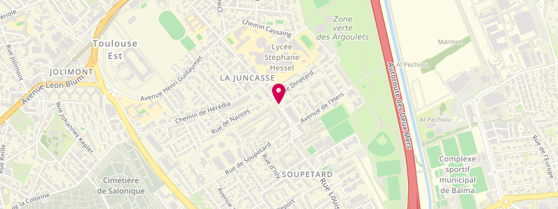 Plan de La Baraka, 69 Bis Rue Louis Plana, 31500 Toulouse
