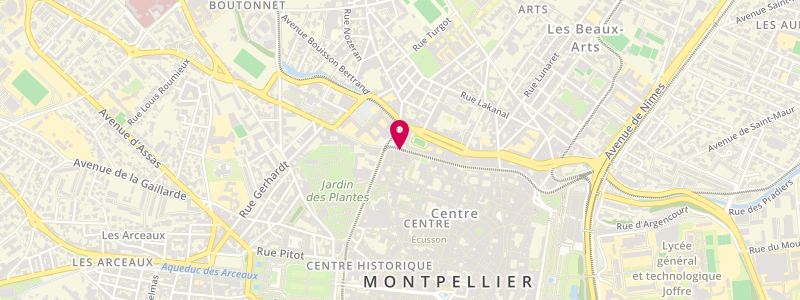 Plan de Le Pam's, 4 Bis Boulevard Pasteur, 34000 Montpellier
